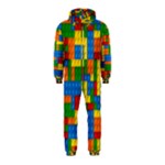 plastic blocks Hooded Jumpsuit (Kids)