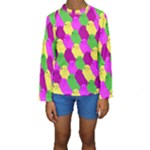 Easter candies Kid s Long Sleeve Swimwear