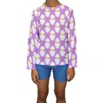 Easter Pastel Egg Kid s Long Sleeve Swimwear