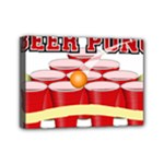 Beer Pong legend Mini Canvas 7  x 5  (Stretched)