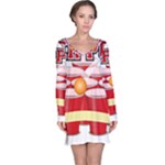 Beer Pong legend Long Sleeve Nightdress