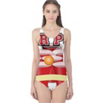 Beer Pong legend One Piece Swimsuit