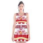 Beer Pong legend Scoop Neck Skater Dress