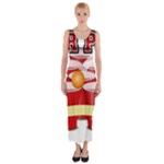 Beer Pong legend Fitted Maxi Dress