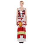 Beer Pong legend Maxi Thigh Split Dress