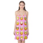 pastel pink Emoji  Camis Nightgown 