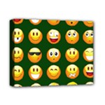 hunter green Emoji Deluxe Canvas 14  x 11  (Stretched)