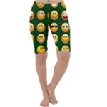 hunter green Emoji Cropped Leggings 