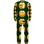 hunter green Emoji OnePiece Jumpsuit (Men)