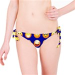 dark blue Emoji Bikini Bottom