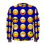 dark blue Emoji Men s Sweatshirt