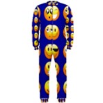 dark blue Emoji OnePiece Jumpsuit (Men)