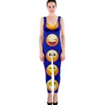 dark blue Emoji OnePiece Catsuit