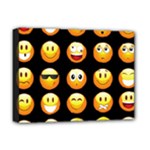 black Emojis Deluxe Canvas 16  x 12  (Stretched) 