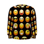 black Emojis Women s Sweatshirt