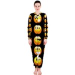 black Emojis OnePiece Jumpsuit (Ladies)