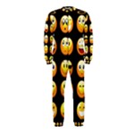 black Emojis OnePiece Jumpsuit (Kids)