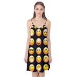 black Emojis Camis Nightgown 