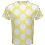 Yellow Polkadot Men s Cotton Tee