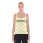 Yellow Polkadot Spaghetti Strap Top