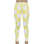 Yellow Polkadot Yoga Leggings