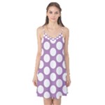 Lilac Polkadot Camis Nightgown