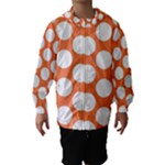 Orange Polkadot Hooded Wind Breaker (Kids)