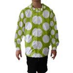 Spring Green Polkadot Hooded Wind Breaker (Kids)