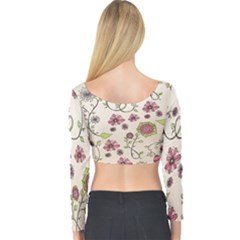 Long Sleeve Crop Top 