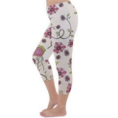 Capri Winter Leggings  Back