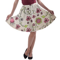 A-line Skater Skirt 