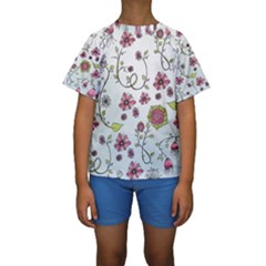 Kids  Short Sleeve Swimwear 