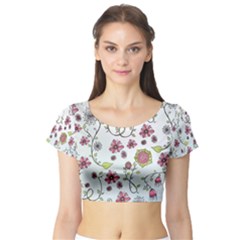 Short Sleeve Crop Top 