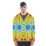 Flower Bouquet Hooded Wind Breaker (Men)