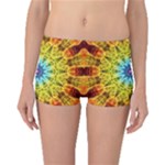 Flower Bouquet Boyleg Bikini Bottoms