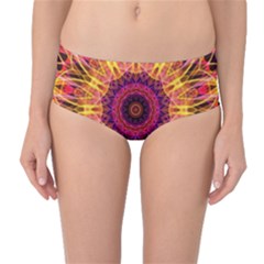 Mid-Waist Bikini Bottoms 