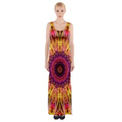 Thigh Split Maxi Dress 