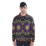 Psychedelic Leaves Mandala Wind Breaker (Men)