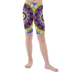 Kids  Mid Length Swim Shorts 