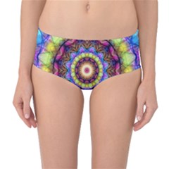 Mid-Waist Bikini Bottoms 