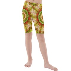 Kids  Mid Length Swim Shorts 