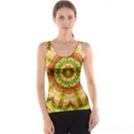 Red Green Apples Mandala Tank Top