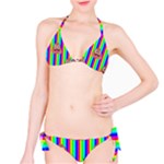 rainbow poo Emoji  Bikini Set