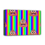 rainbow poo Emoji  Deluxe Canvas 18  x 12  (Stretched)