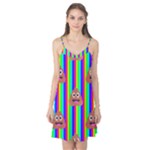 rainbow poo Emoji  Camis Nightgown 