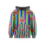 rainbow poo Emoji  Kids  Pullover Hoodie