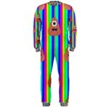 rainbow poo Emoji  OnePiece Jumpsuit (Men)