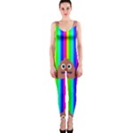 rainbow poo Emoji  OnePiece Catsuit