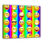 Rainbow emojis Canvas 24  x 20  (Stretched)