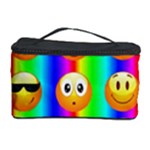 Rainbow emojis Cosmetic Storage Case